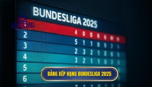Bảng xếp hạng Bundesliga 2025