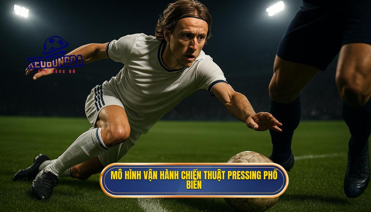 Những Mô hình Vận hành Chiến thuật Pressing Tầm Cao Phổ biến