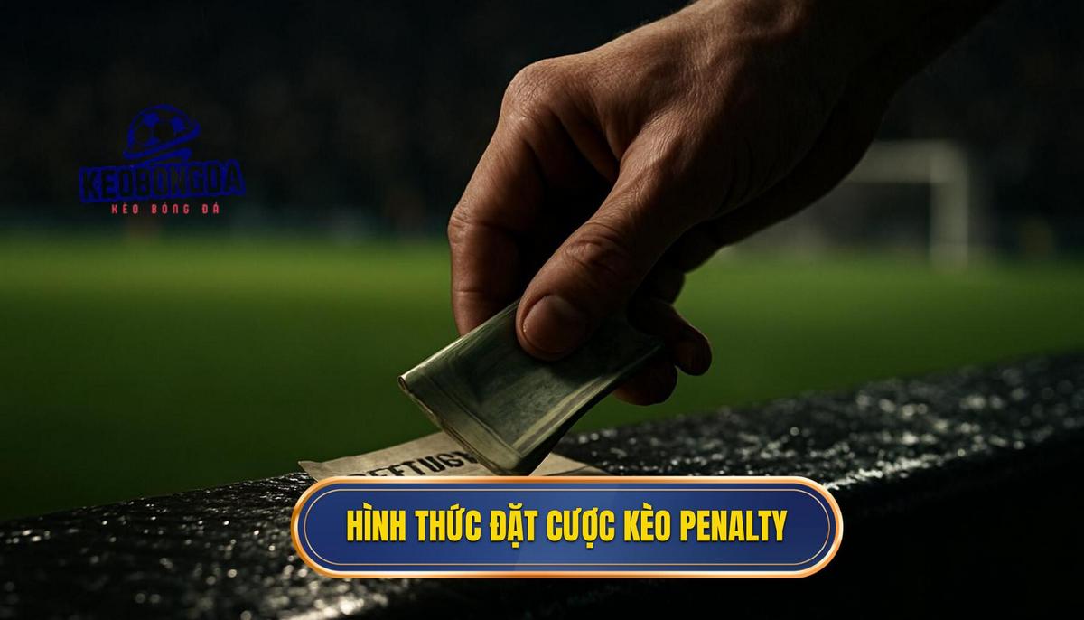 Các hình thức đặt cược phổ biến trong kèo penalty