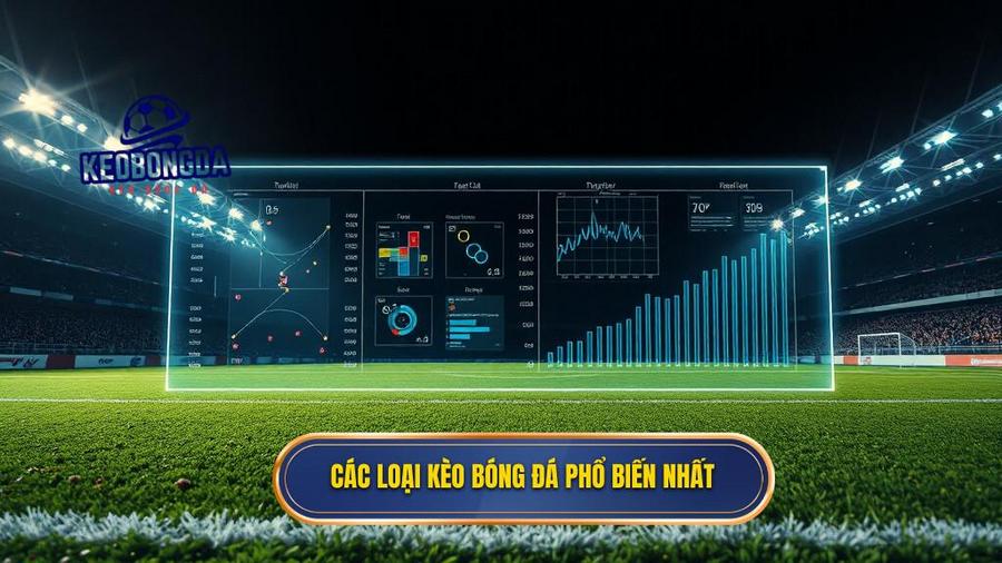 Các loại kèo bóng đá phổ biến nhất