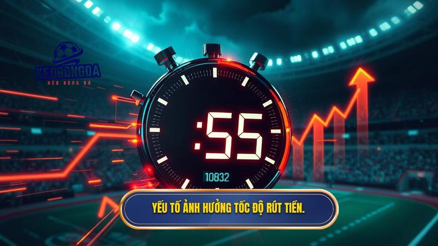 Yếu tố ảnh hưởng tốc độ rút tiền.