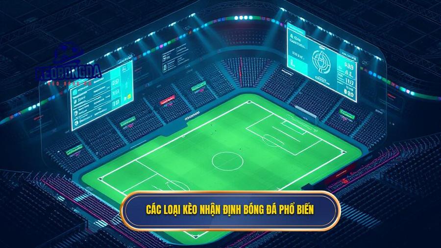 3. Các loại kèo nhận định bóng đá phổ biến