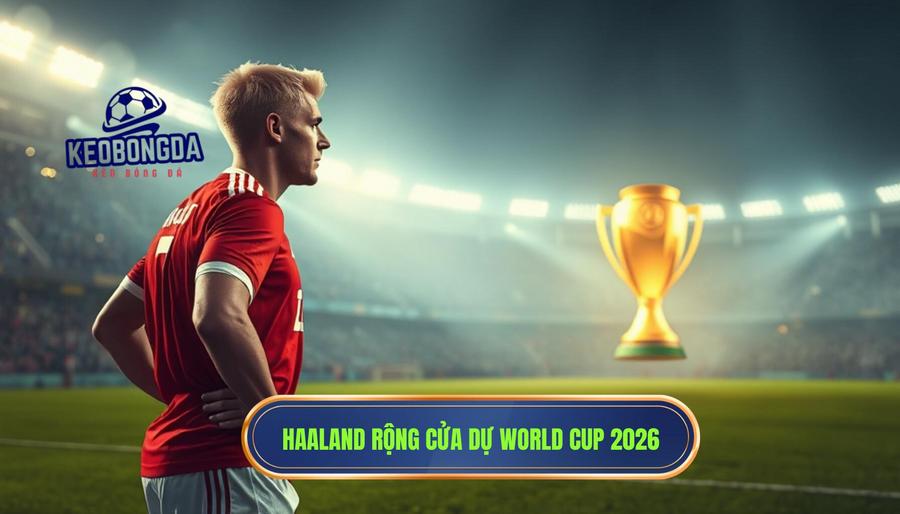 Những yếu tố thuận lợi giúp Haaland đến với World Cup 2026